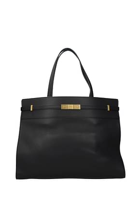 Saint Laurent Handbags manhattan Women Leather Black