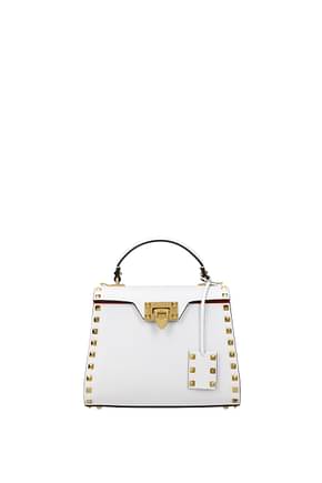 Valentino Garavani Handbags alcove Women Leather White