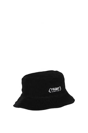 Moncler Hats frgmt Men Cotton Black Black