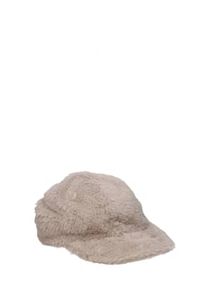 Max Mara Hats gimmy Women Alpaca Beige Light Sand