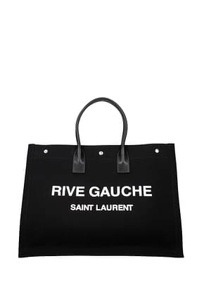 Saint Laurent Handbags rive gauche Men Fabric  Black