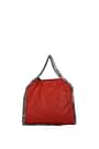 Stella McCartney Handbags falabella mini Women Eco Suede Red Rust