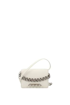 Alexander McQueen Handbags Women Leather White Ivory