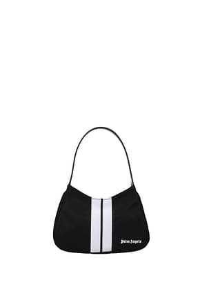 Palm Angels Handbags venice Women Fabric  Black White