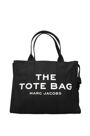 Marc Jacobs Sacs D'épaule tote Femme Tissu Noir Noir