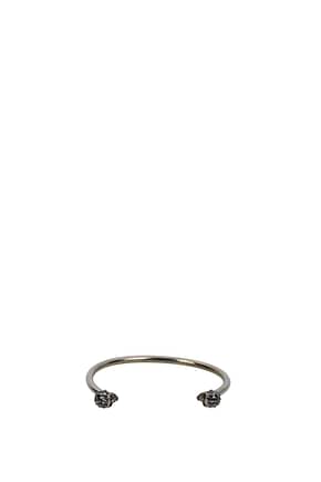 Alexander McQueen Bracelets Women Brass Silver