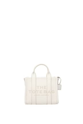 Marc Jacobs Handbags the tote bag Women Leather White Cotton