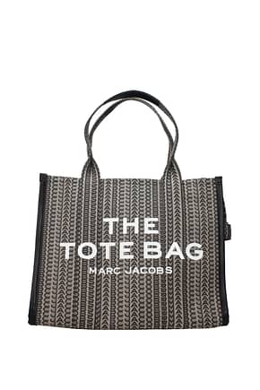 Marc Jacobs कंधे पर डालने वाले बैग the monogram महिलाओं कपड़ा बेज बहुरंगा