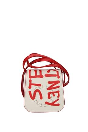 Stella McCartney حاملي الوثائق نساء ايكو الجلود اللون البيج أحمر