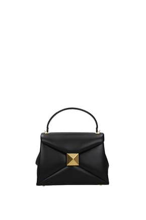 Valentino Garavani Handbags one stud Women Leather Black