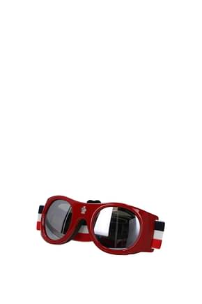 Moncler Sunglasses Women Plastic Red
