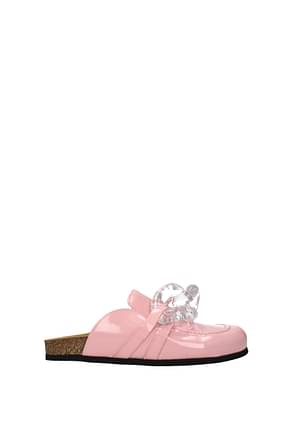 Jw Anderson Slippers and clogs Women Patent Leather Pink Candy Pink