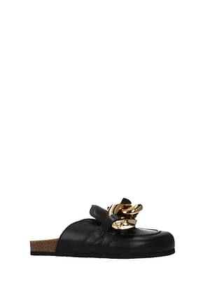 Jw Anderson Slippers and clogs Men Leather Black