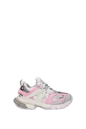 Balenciaga Sneakers track Women Fabric  Gray Pink