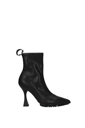 Versace Jeans Ankle boots couture Women Polyurethane Black