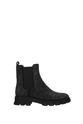 Michael Kors Ankle boots ridley Women Fabric  Black