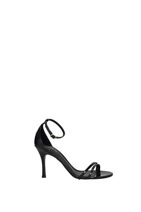 Furla Sandals Women Patent Leather Black
