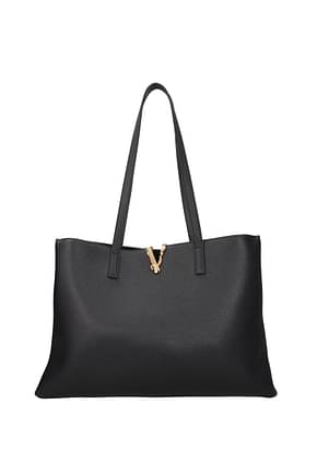 Versace Shoulder bags Women Leather Black