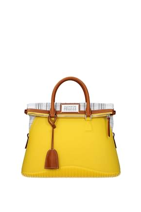 Maison Margiela Handbags Women Rubber Yellow Terracotta