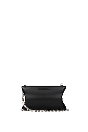 Maison Margiela Crossbody Bag mm6 Women Leather Black