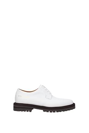Common Projects Derby Donna Pelle Bianco
