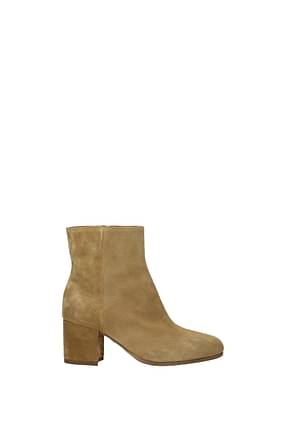 Common Projects Ankle boots Women Suede Brown Tan