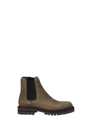 Common Projects Ankle boots Women Suede Brown