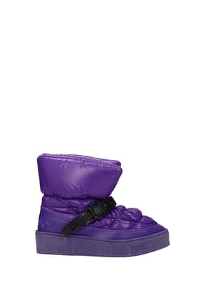 Khrisjoy Ankle boots Women Polyester Violet
