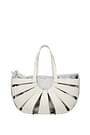 Bottega Veneta Handbags Women Leather White Off White