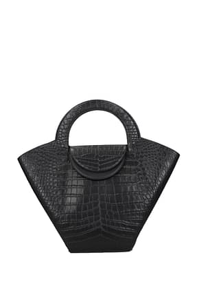 Bottega Veneta Handbags Women Leather Black
