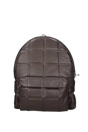 Bottega Veneta Backpack and bumbags Men Leather Brown Dark Chocolate
