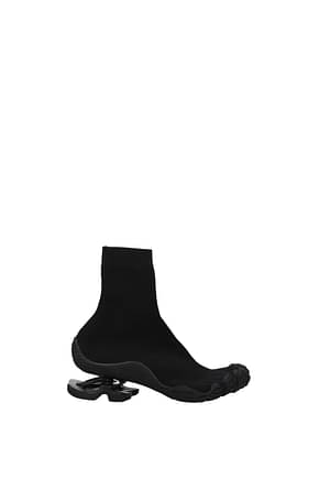 Balenciaga Ankle boots vibram Women Fabric  Black