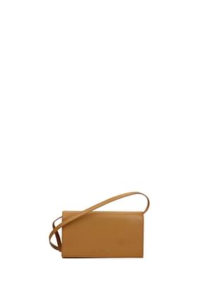 Common Projects Clutches Women Leather Beige Tan