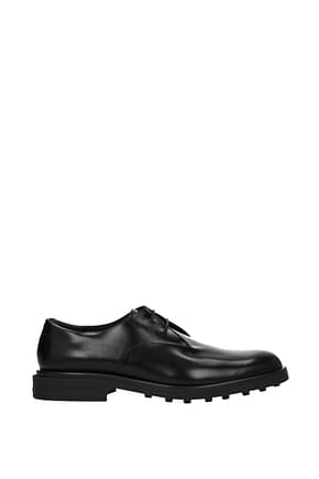 Tod's Lace up and Monkstrap Men Leather Black
