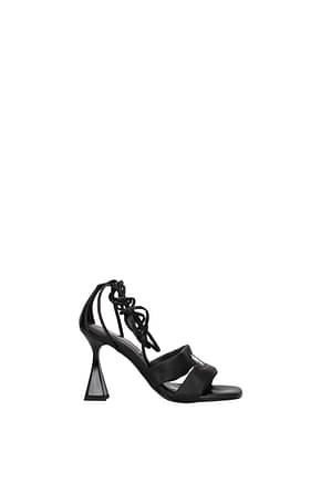 Karl Lagerfeld Sandals debut Women Polyester Black