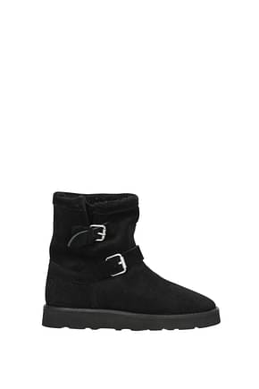 Kenzo Ankle boots Women Suede Black