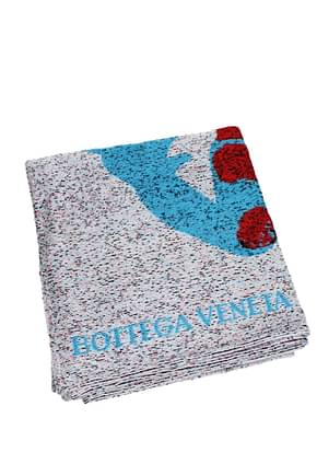 Bottega Veneta Beach towels jacquard frog Men Cotton White Multicolor