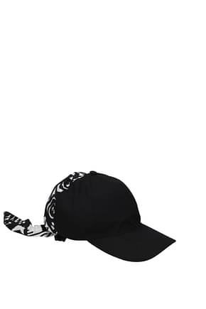 Dolce&Gabbana Hats Men Polyamide Black White