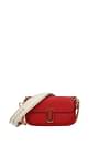 Marc Jacobs Crossbody Bag 3 ways to wear Women Leather Red True Red