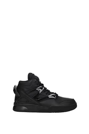 Reebok Sneakers pump omni Women Leather Black