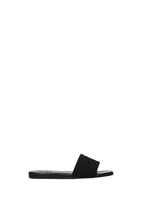 Givenchy Slippers and clogs 4g Women Fabric  Black