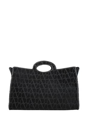 Valentino Garavani Handbags le troisieme Women Fabric  Black