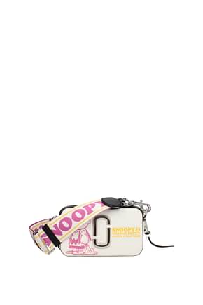 Marc Jacobs Crossbody Bag peanuts Women Leather White Multicolor