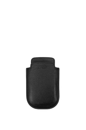 Bally Selfphone Cover baberry Men Leather Black