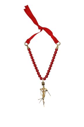 Valentino Garavani Necklaces Women Metal Red