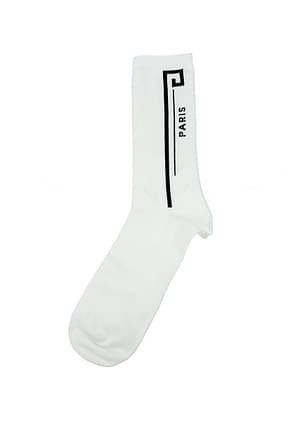 Givenchy Socken Herren Baumwolle Weiß Schwarz