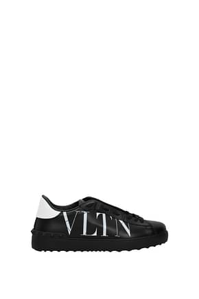 Valentino Garavani Sneakers Men Leather Black White