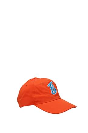 Champion Hats Men Cotton Orange