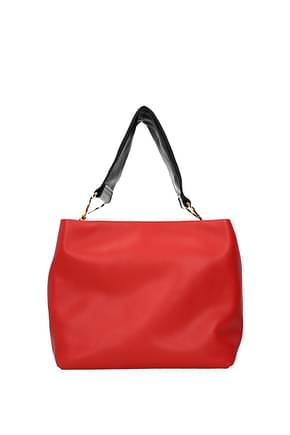 Marni कंधे पर डालने वाले बैग महिलाओं चमड़ा लाल