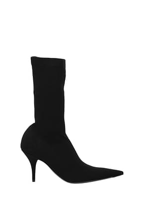 Balenciaga Ankle boots jersey Women Fabric  Black